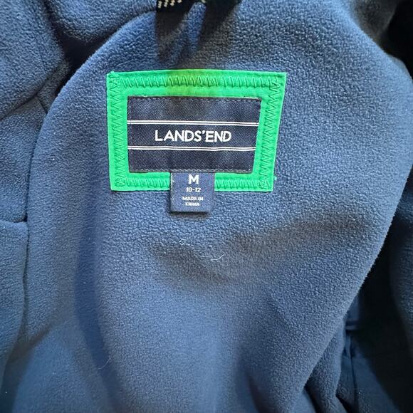 Lands' End Green Squall Winter Coat sz M (10-12) - Picture 7 of 8